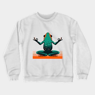 Frog Yoga Retro Minimal Crewneck Sweatshirt